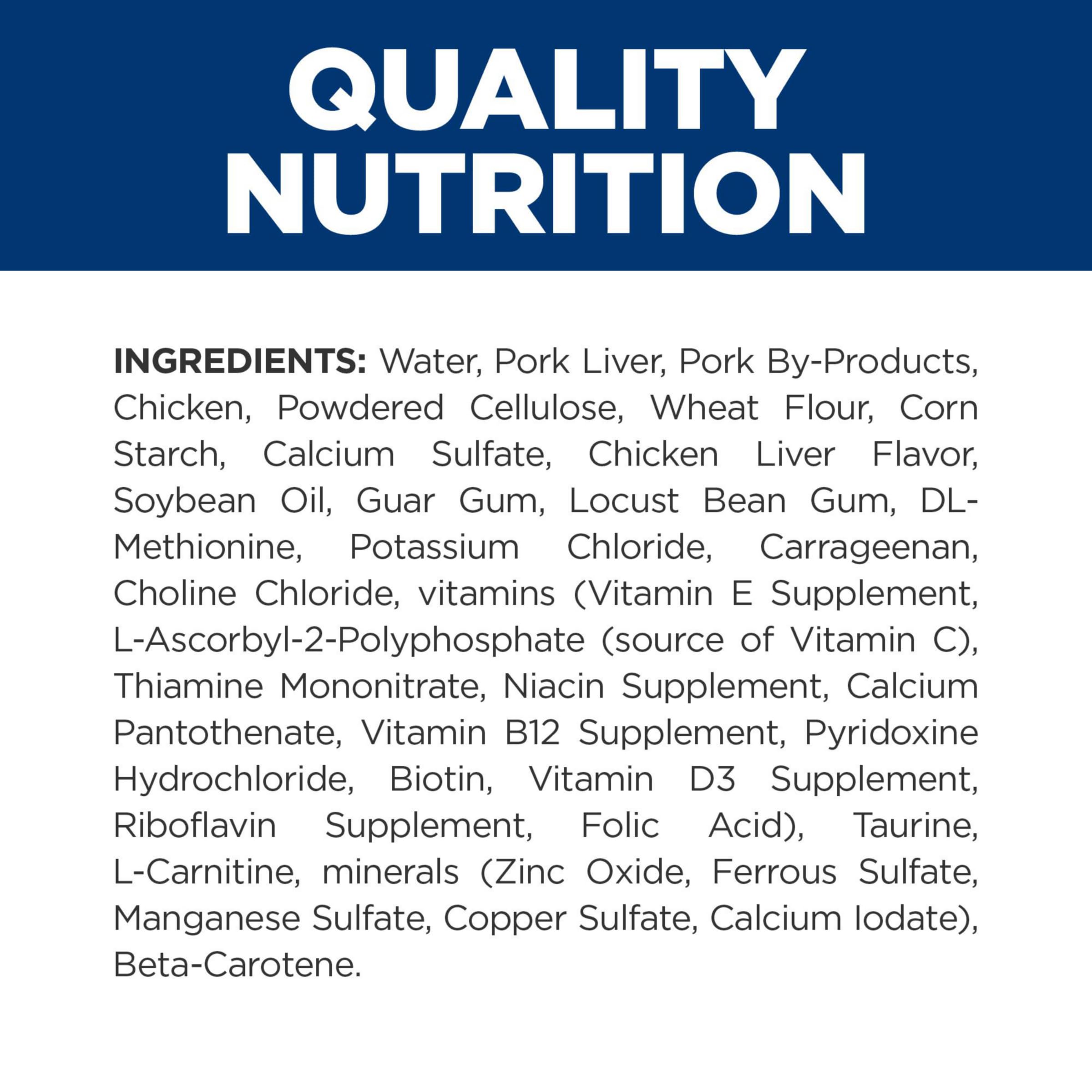 Hill's Prescription Diet packaging shown with vet recommendation, signaling trusted guidance