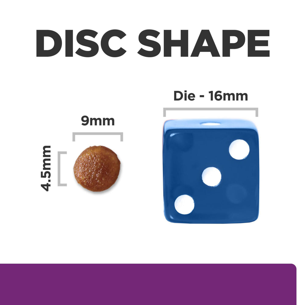 Hill's Prescription Diet y/d serving image showing measured portions for thyroid care.