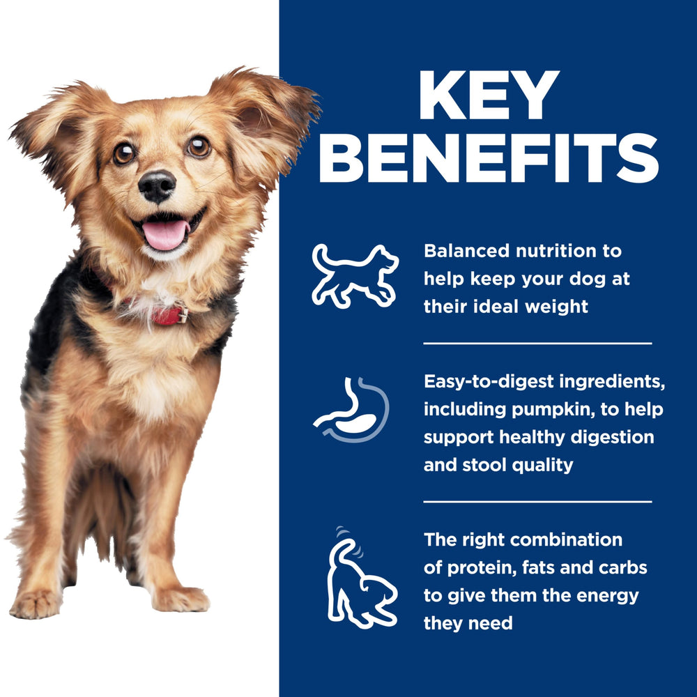 Hill's Science Diet ActivBiome Digestion blend packaging emphasizes gut balance