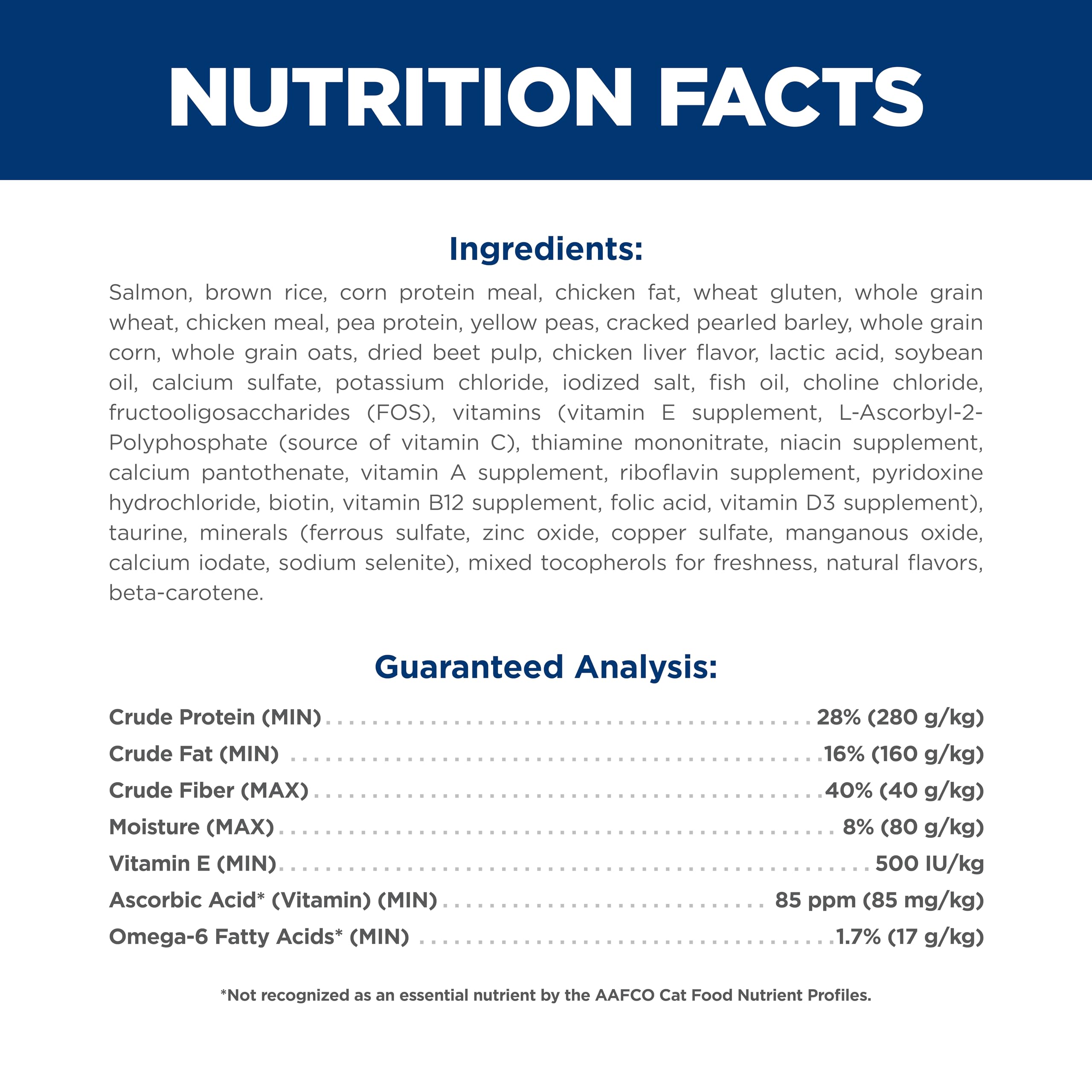 Hill's Science Diet USA-made packaging with globally sourced ingredients
