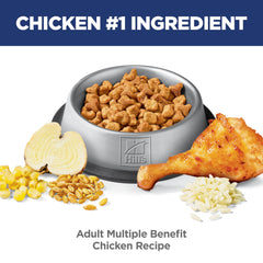 Hill's Science Diet chicken-recipe bowl highlights complete daily nutrition
