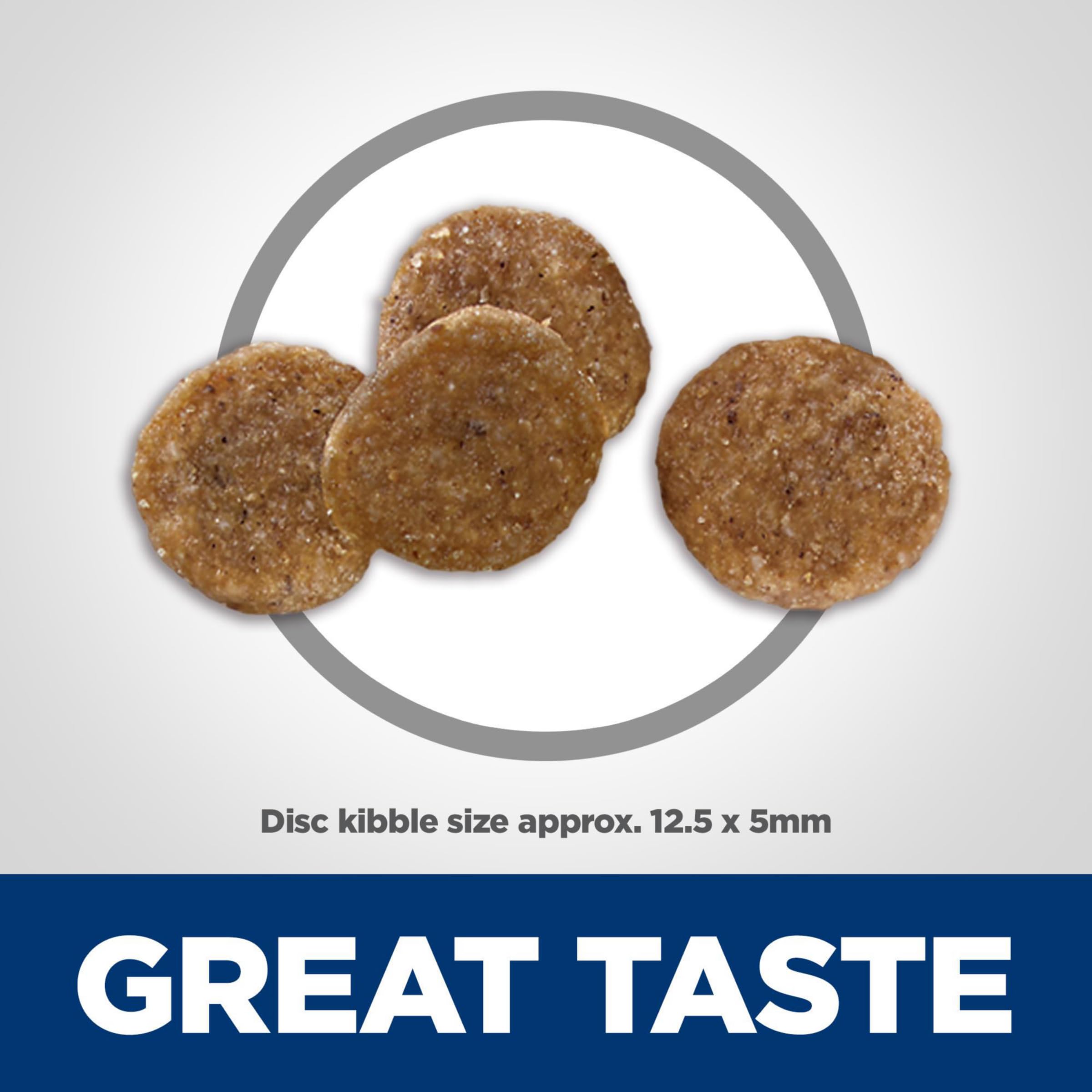 Made in the USA badge and global ingredients for Hill's Science Diet Adult.