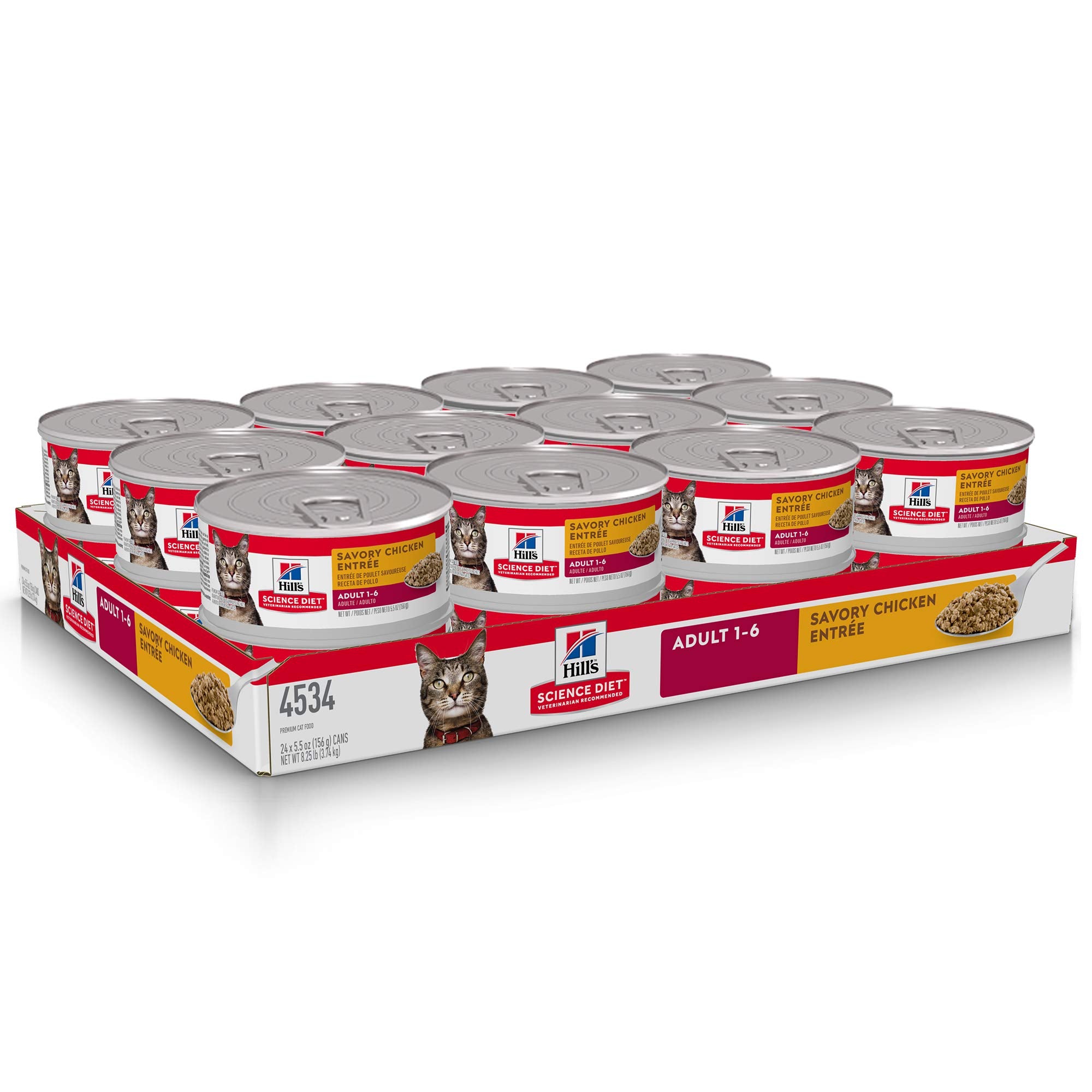 Hill's Science Diet Chicken Minced in a serving bowl highlighting texture and palatability.