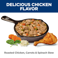 Hill's Science Diet Adult 7+ easy digestible ingredients image suggests gentle digestion for seniors