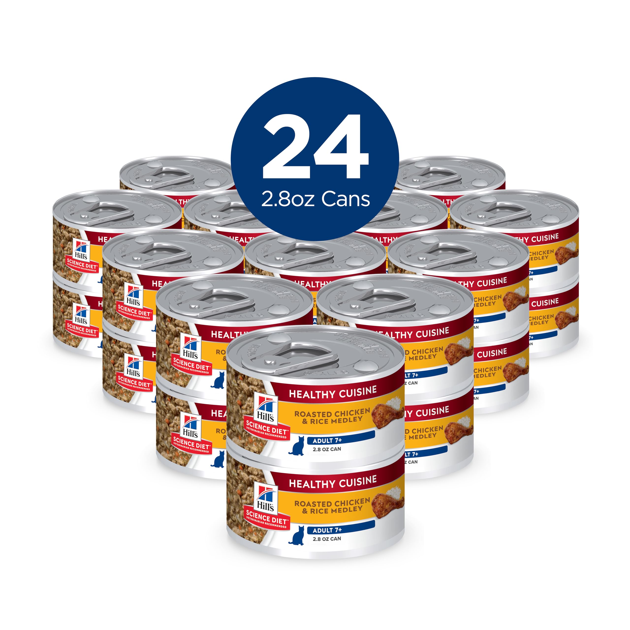 Hill's Science Diet can side view presents easy-to-serve portions for busy households.