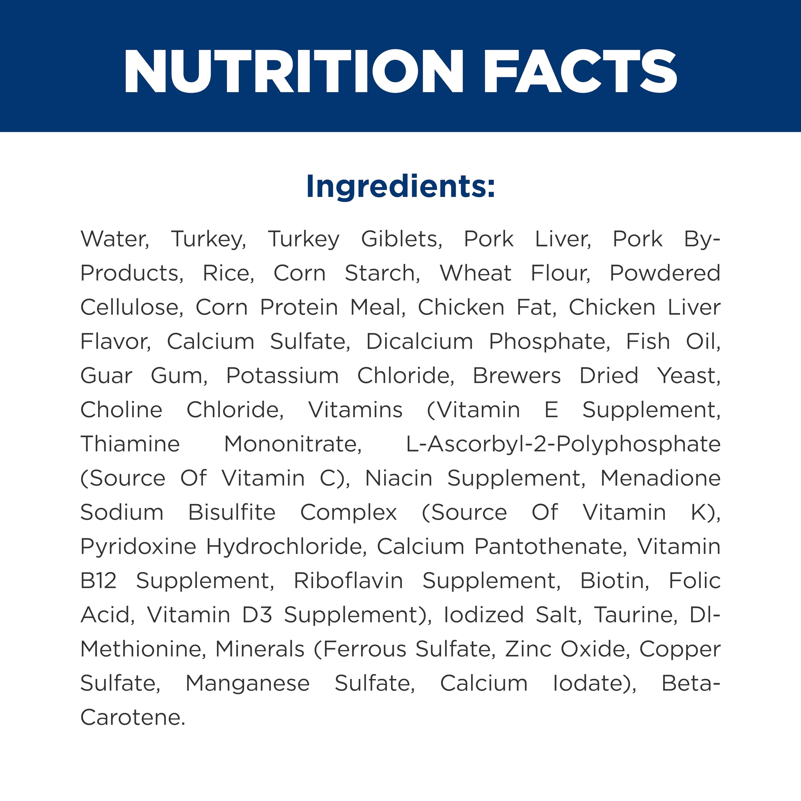Hill's Science Diet Senior 7+ turkey entree boosts immune support with antioxidants