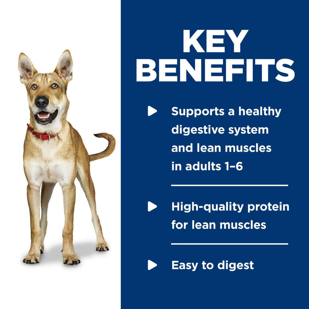 Hill's Science Diet adult beef & barley wet dog food multipack – convenient feeding option.