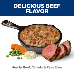 Hill's Science Diet Adult Healthy Cuisine Wet Dog Food served in bowl conveys appetizing aroma