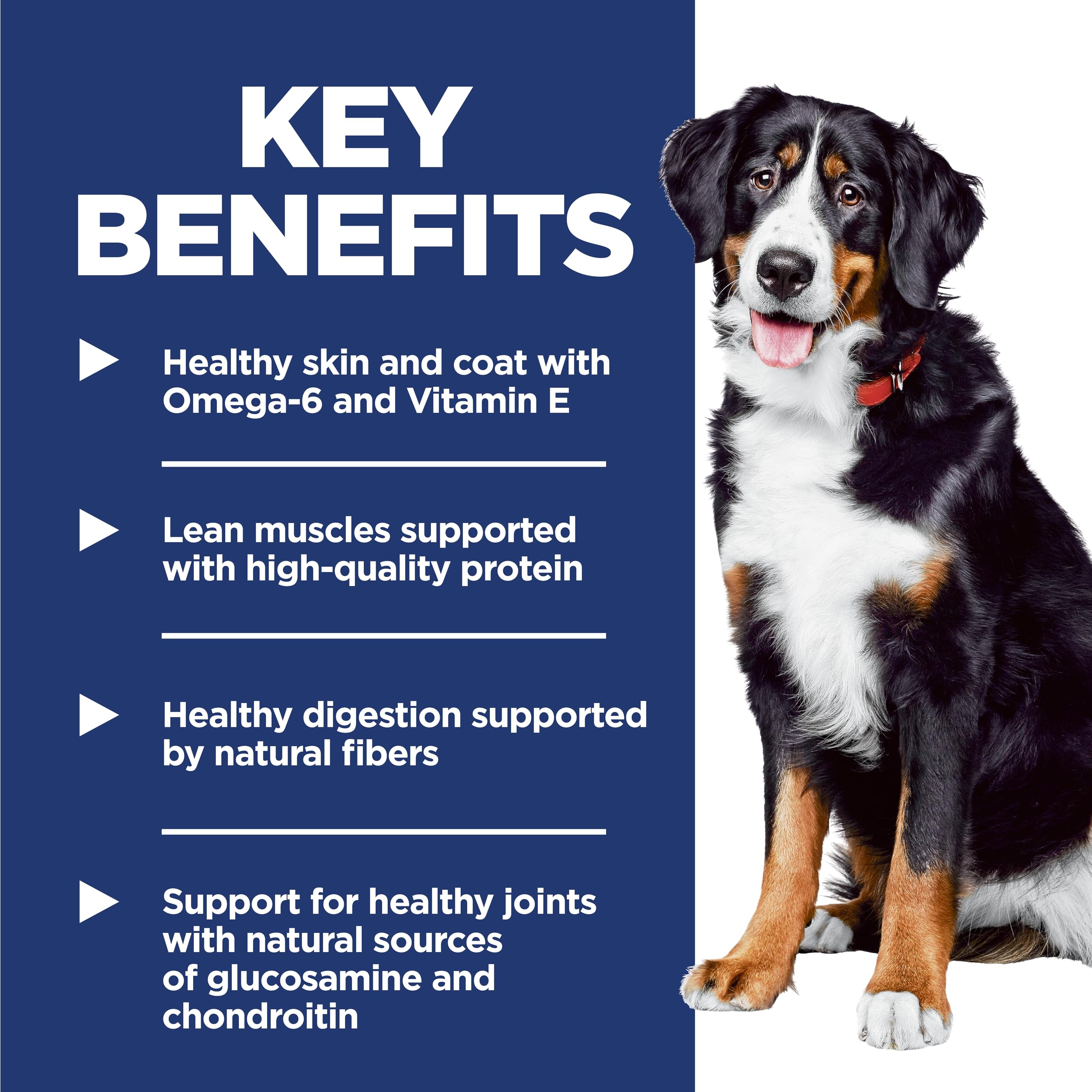 Hill's Science Diet Adult Large Breed ingredients chicken and barley digestible natural ingredients