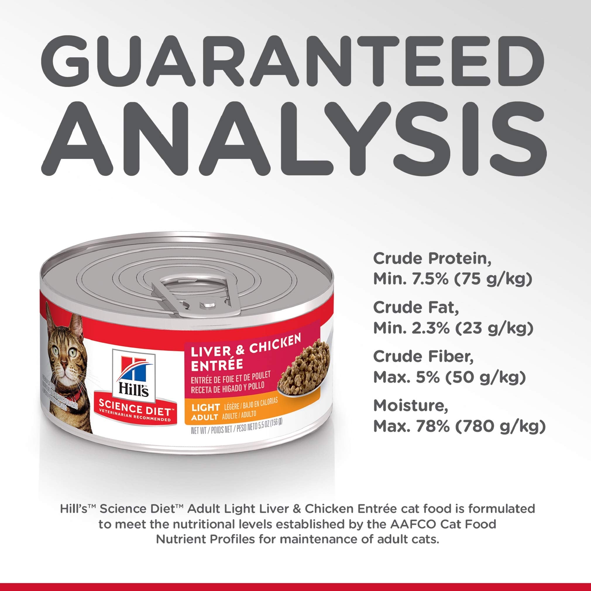 Hill's Science Diet natural ingredients close-up, no artificial colors or flavors.