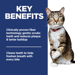 Hill's Science Diet kibble promotes fresh breath with every bite