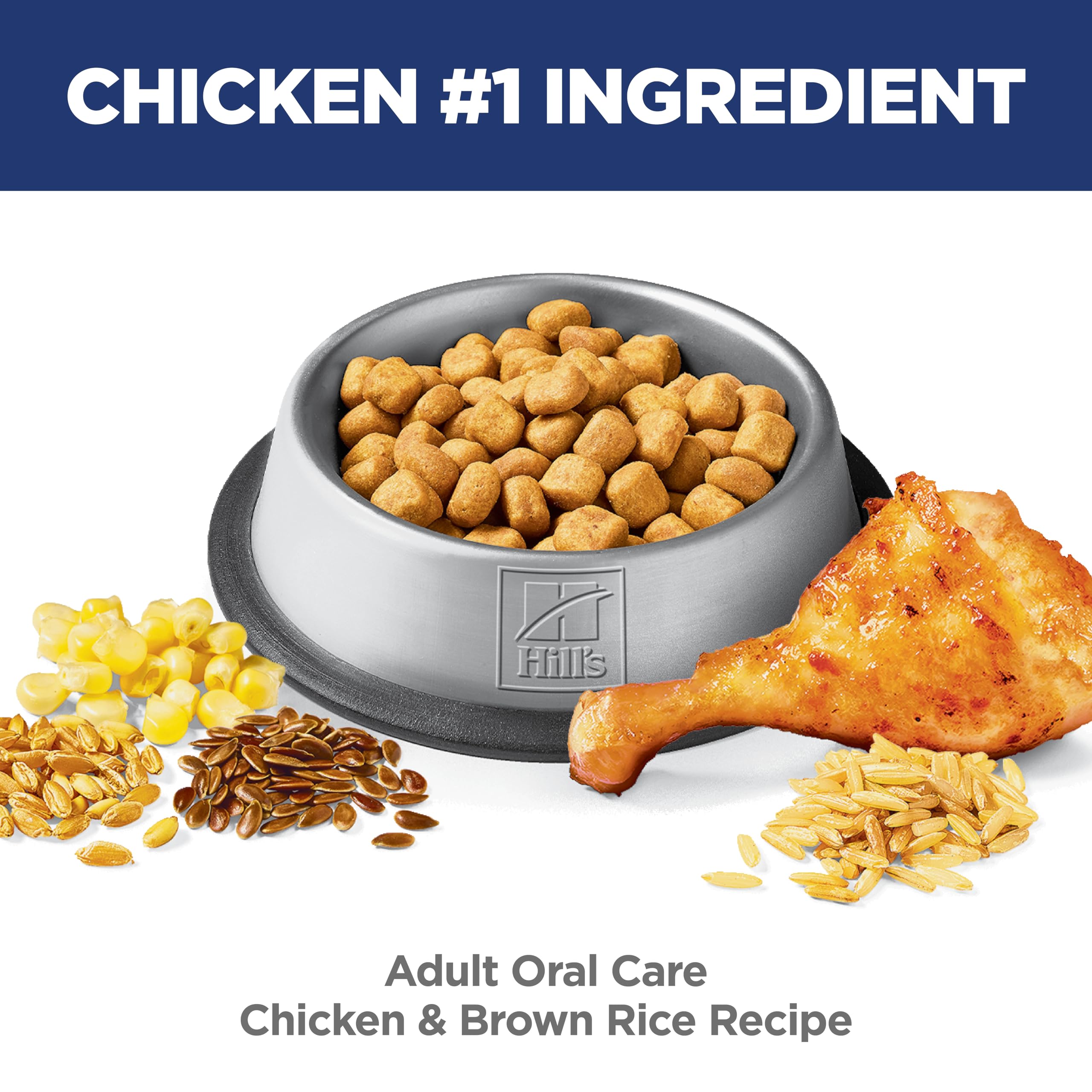 Hill's Science Diet natural ingredients close-up for balanced nutrition