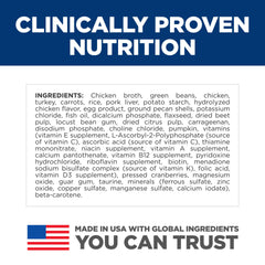 Hill's Science Diet ingredient closeup emphasizes natural sources and vitamins