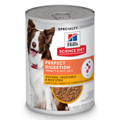 Hill's Science Diet Adult Perfect Digestion chicken can for easy daily meals