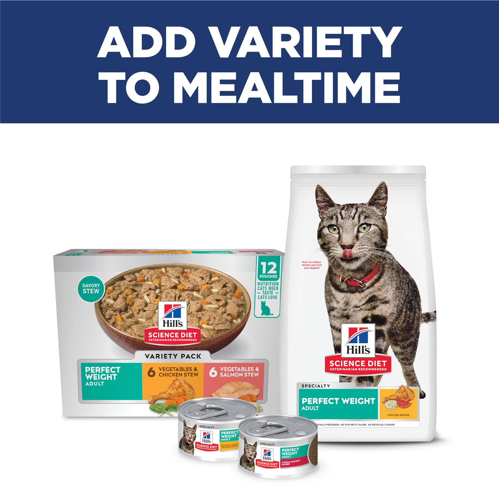 Hill's Science Diet logo signals veterinarian recommendation and trusted brand.