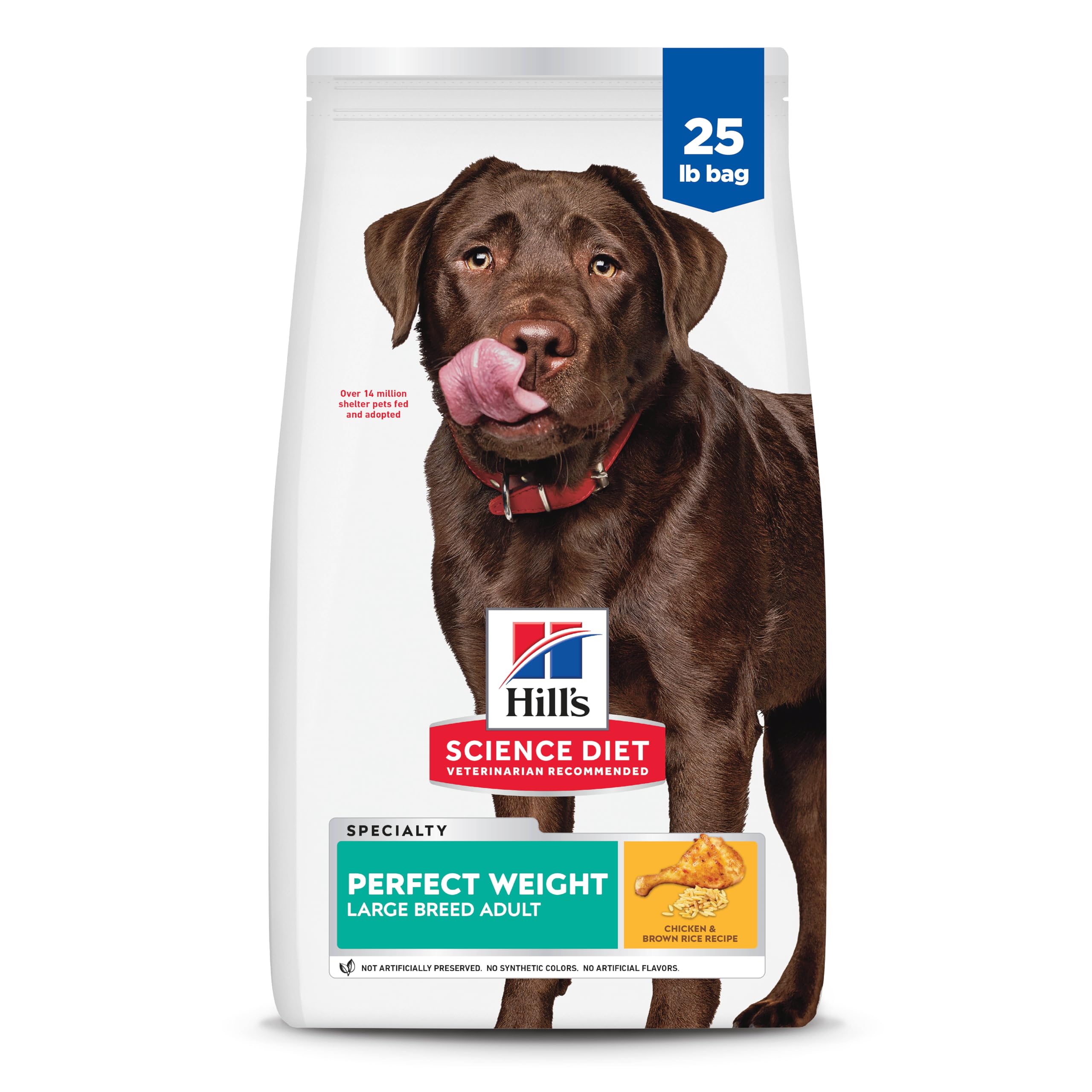 Hill's Science Diet Adult Perfect Weight Large Breed bag for weight management.