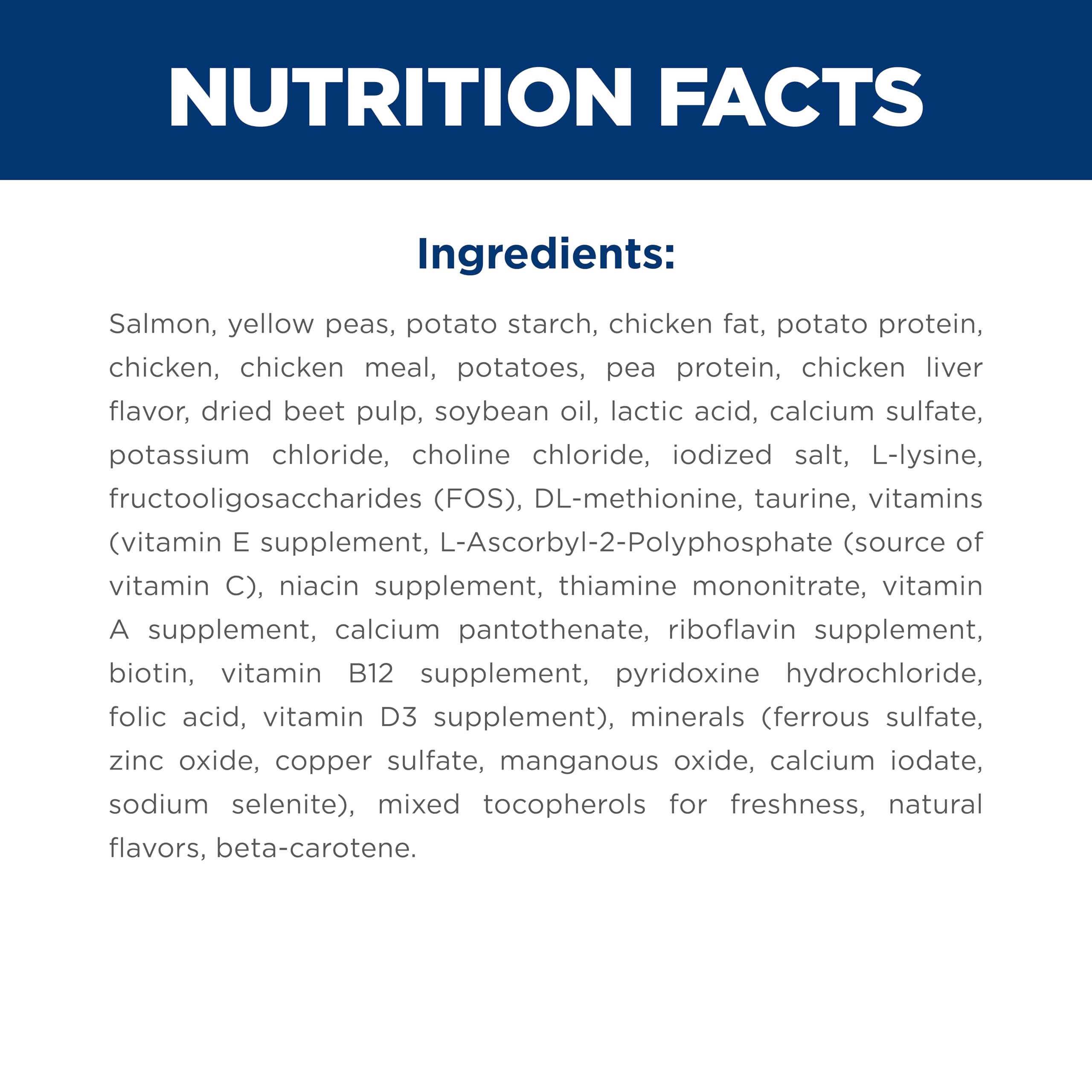 Antioxidants vitamins C and E highlighted in Hill's Science Diet formula for immune support