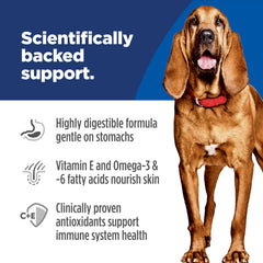 Real chicken is the first ingredient in Hill's Science Diet large-breed recipe.
