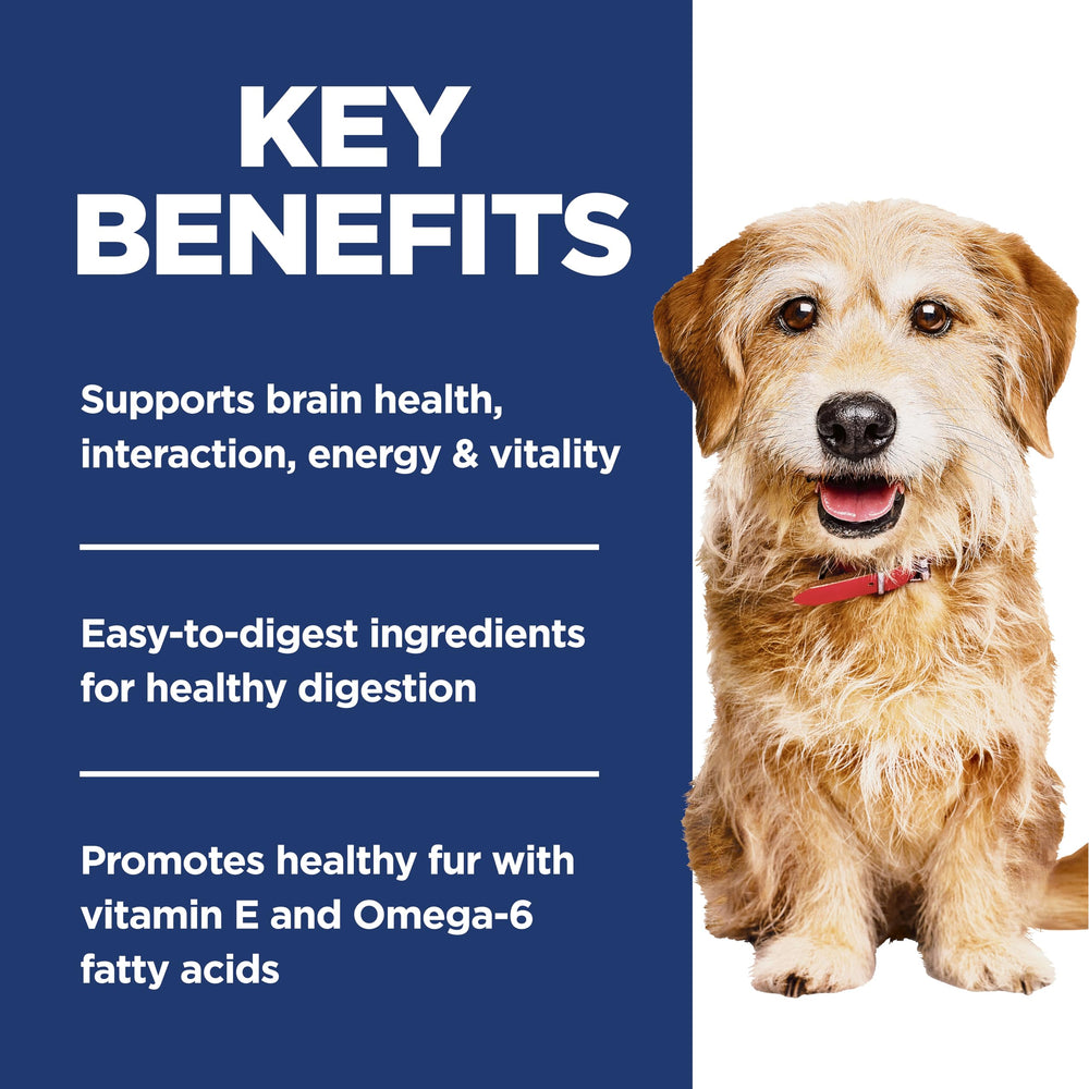 Hills Science Diet chicken-rice kibble close-up for balanced energy