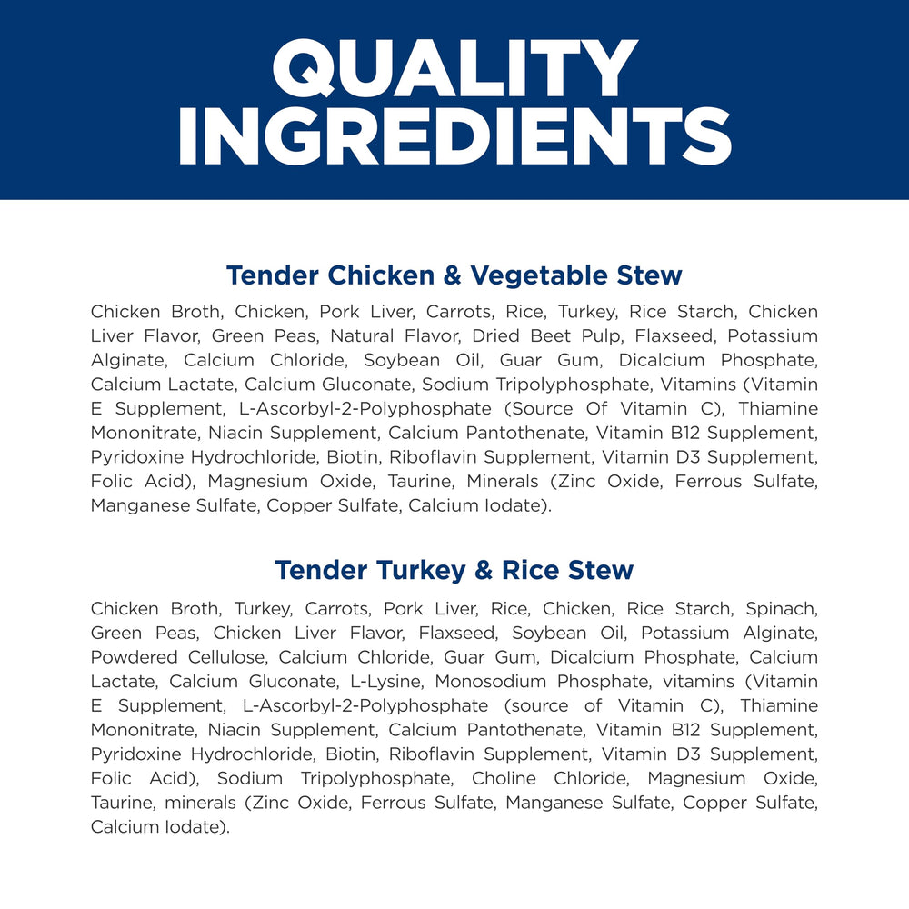 Close-up of easily digestible ingredients in Hill's Science Diet formulas.