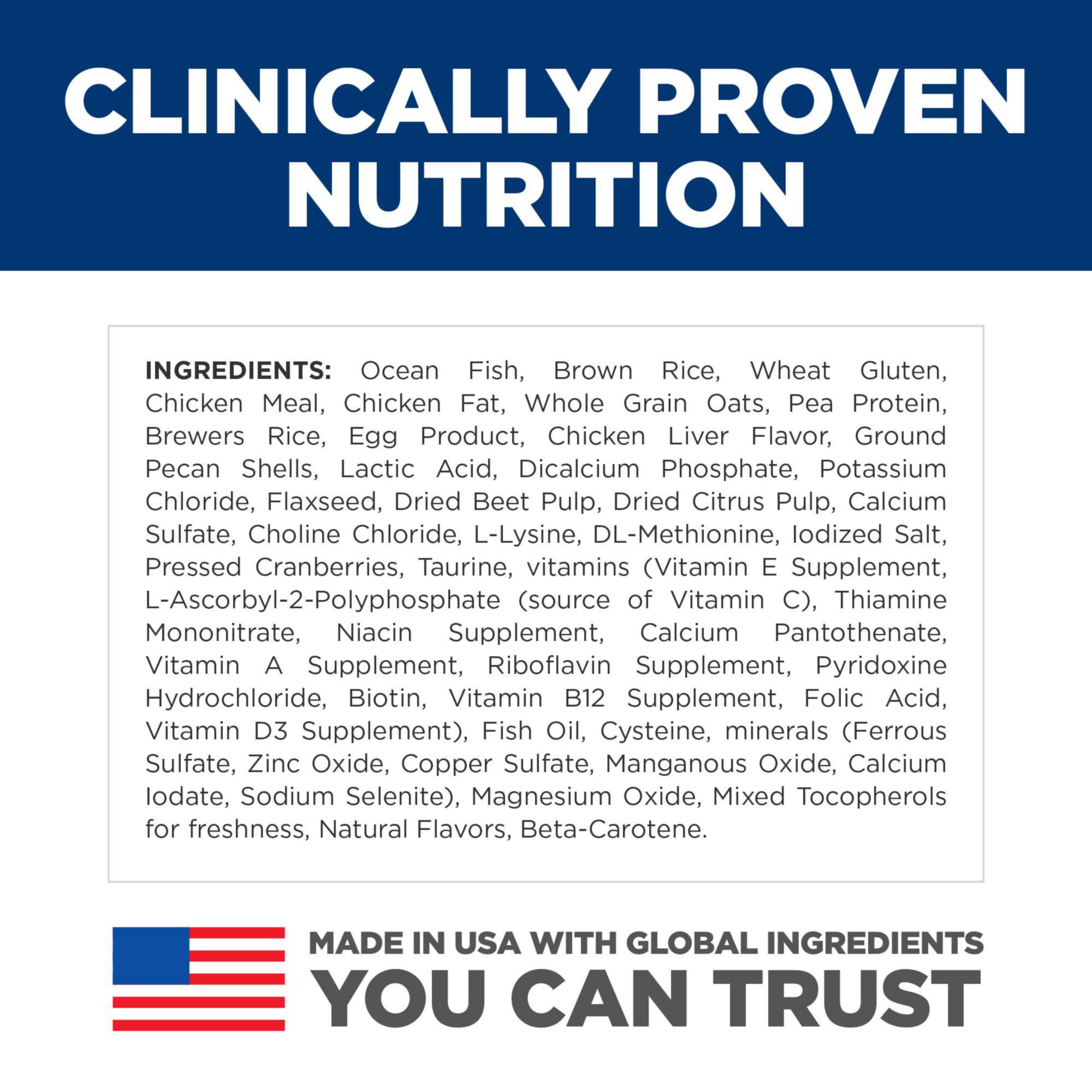 Bag label highlights natural ingredients for trusted quality