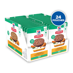 Hill's Science Diet Kitten Wet Food serving reveals tender stew supporting lean muscle development