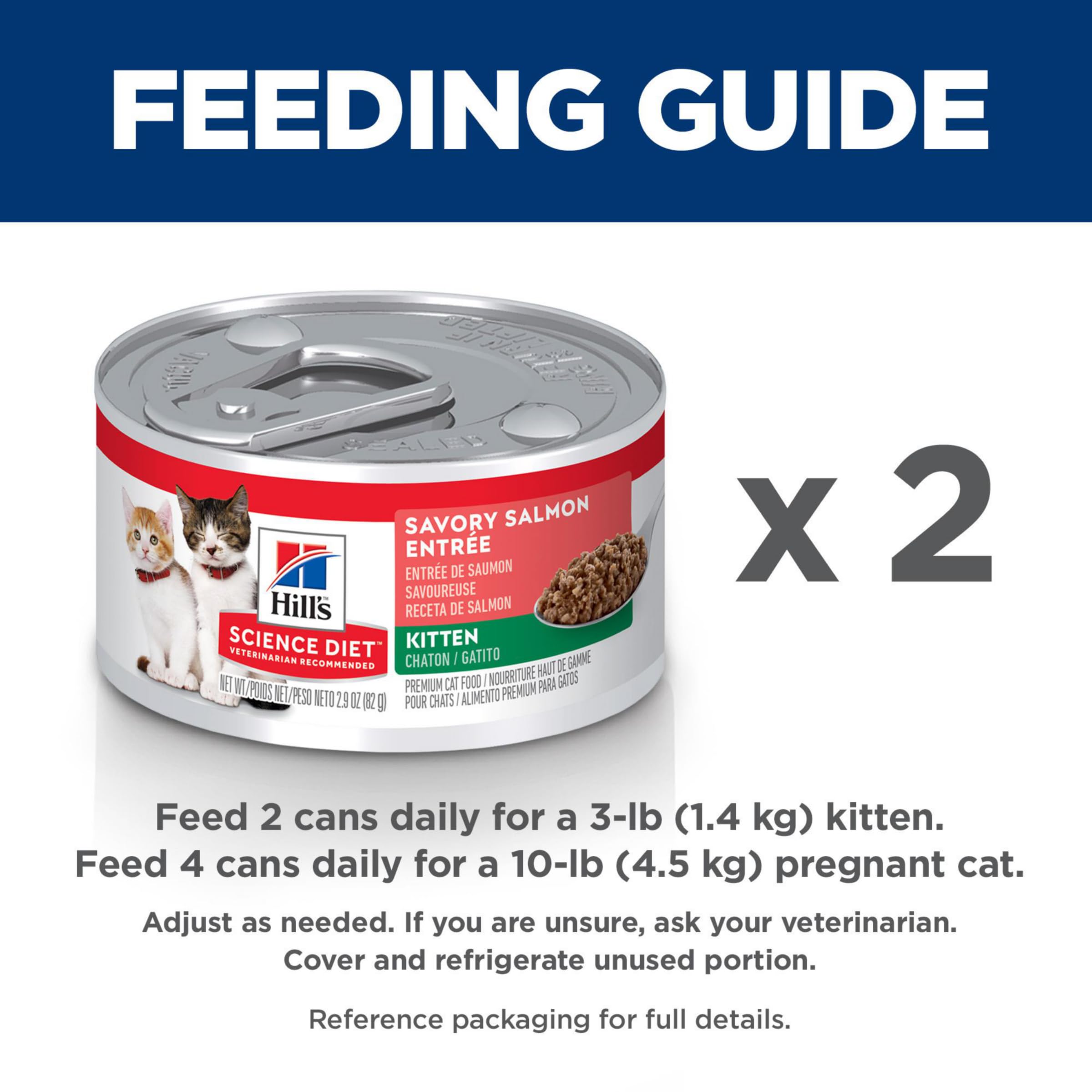 Hill's Science Diet Kitten wet food USA-made badge highlights trusted ingredients