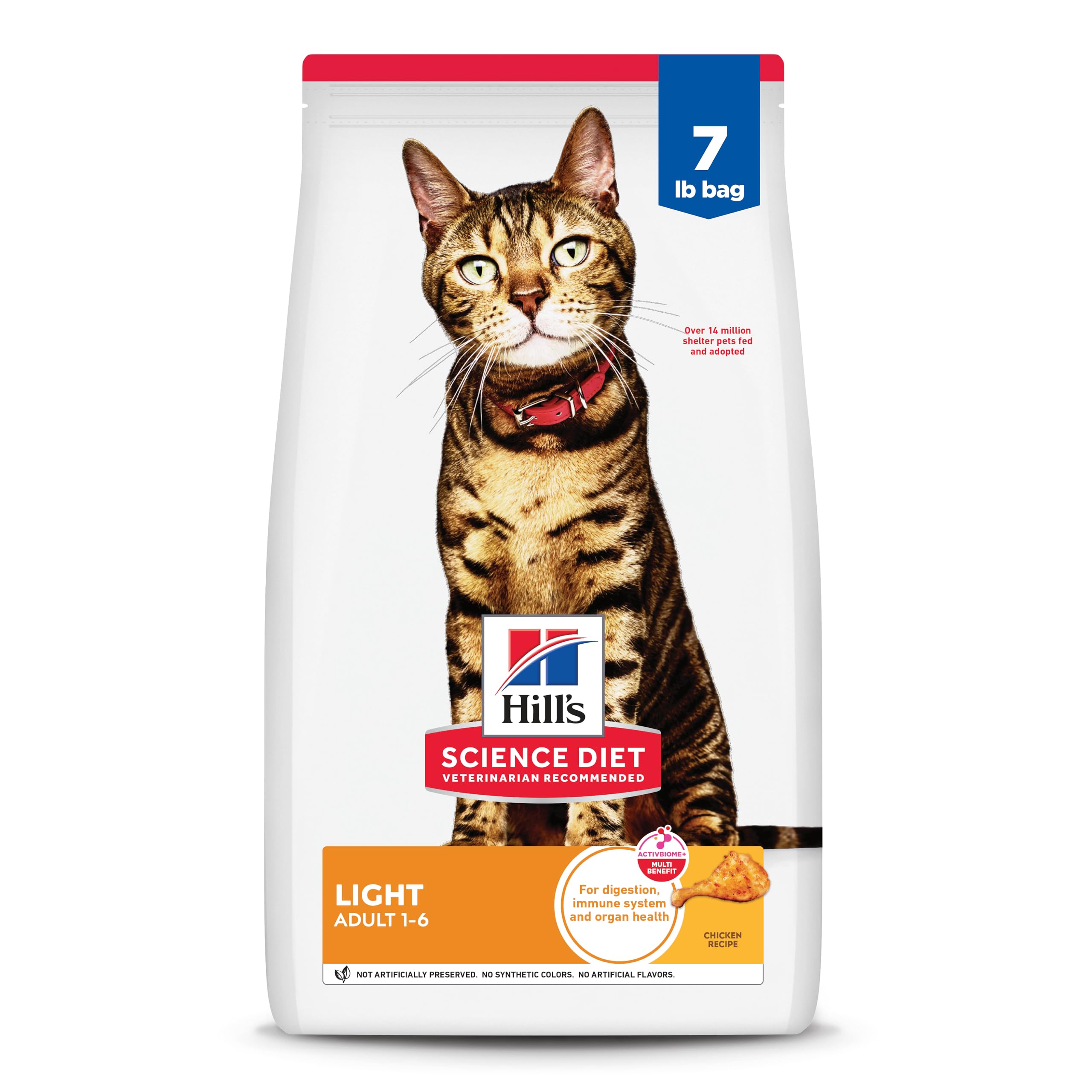 Hill's Science Diet Light adult 1-6 bag with low-calorie formula for weight management