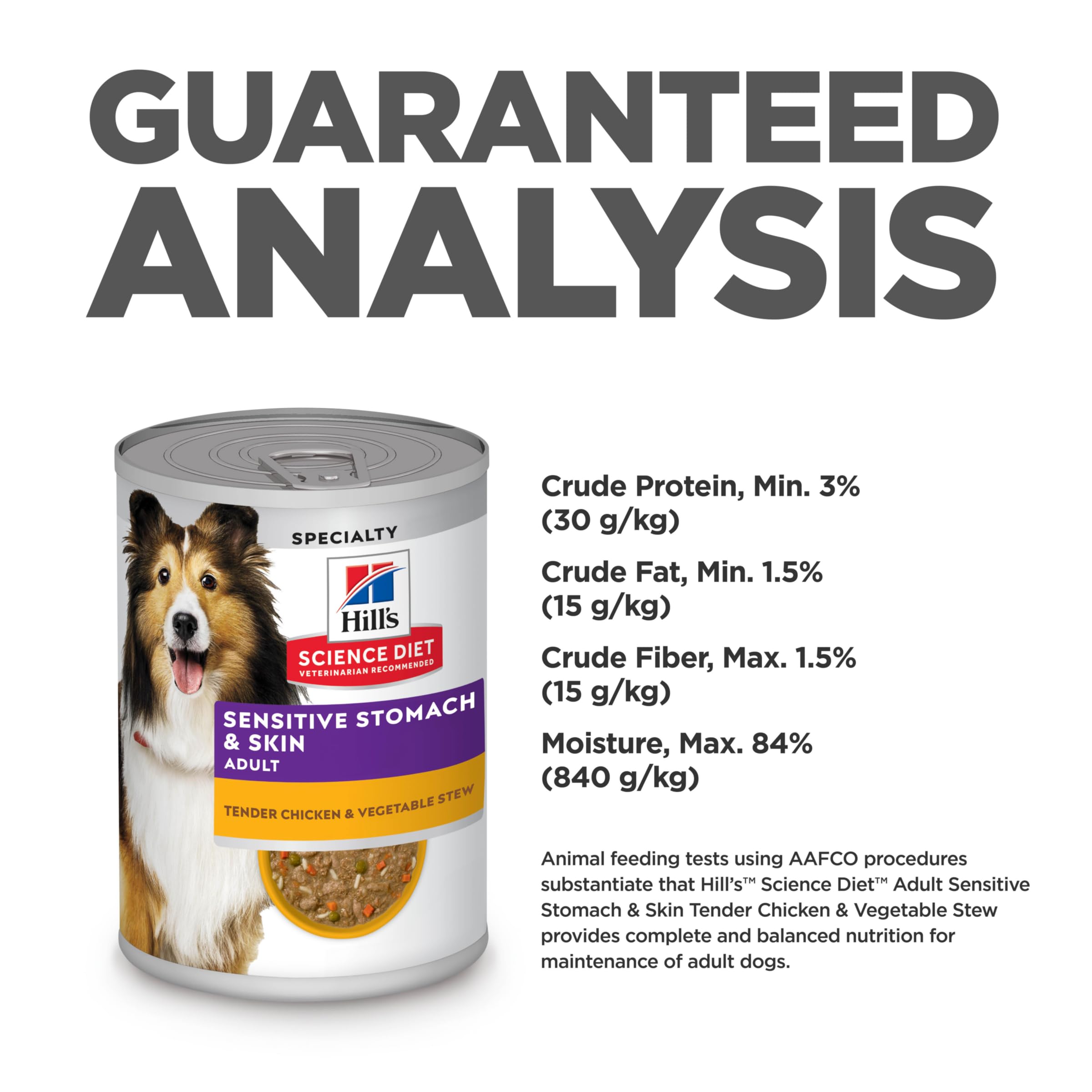 USA-made quality with globally sourced ingredients from Hill's Science Diet.