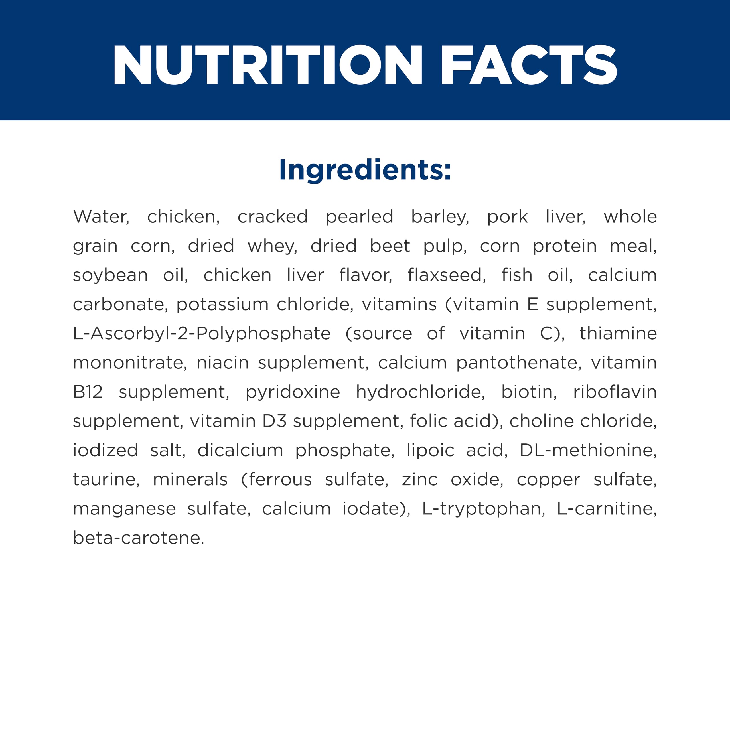 Made in USA badge with globally sourced ingredients in Hill's Science Diet.