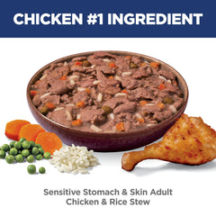 Hill's Science Diet natural-ingredients-label highlighting grain-free recipe