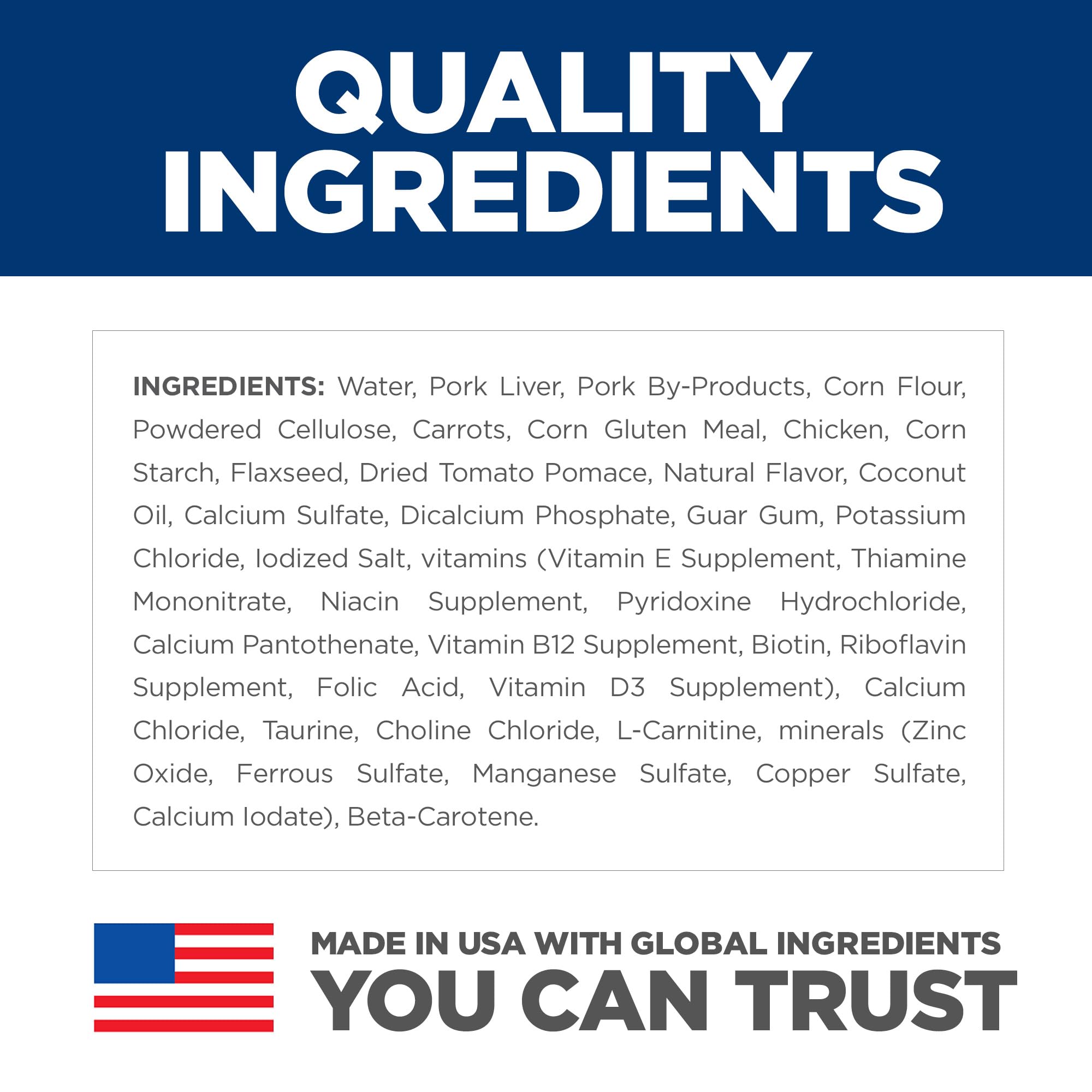 Hill's Science Diet Perfect Weight liver-chicken nutrition panel conveys real protein highlights.
