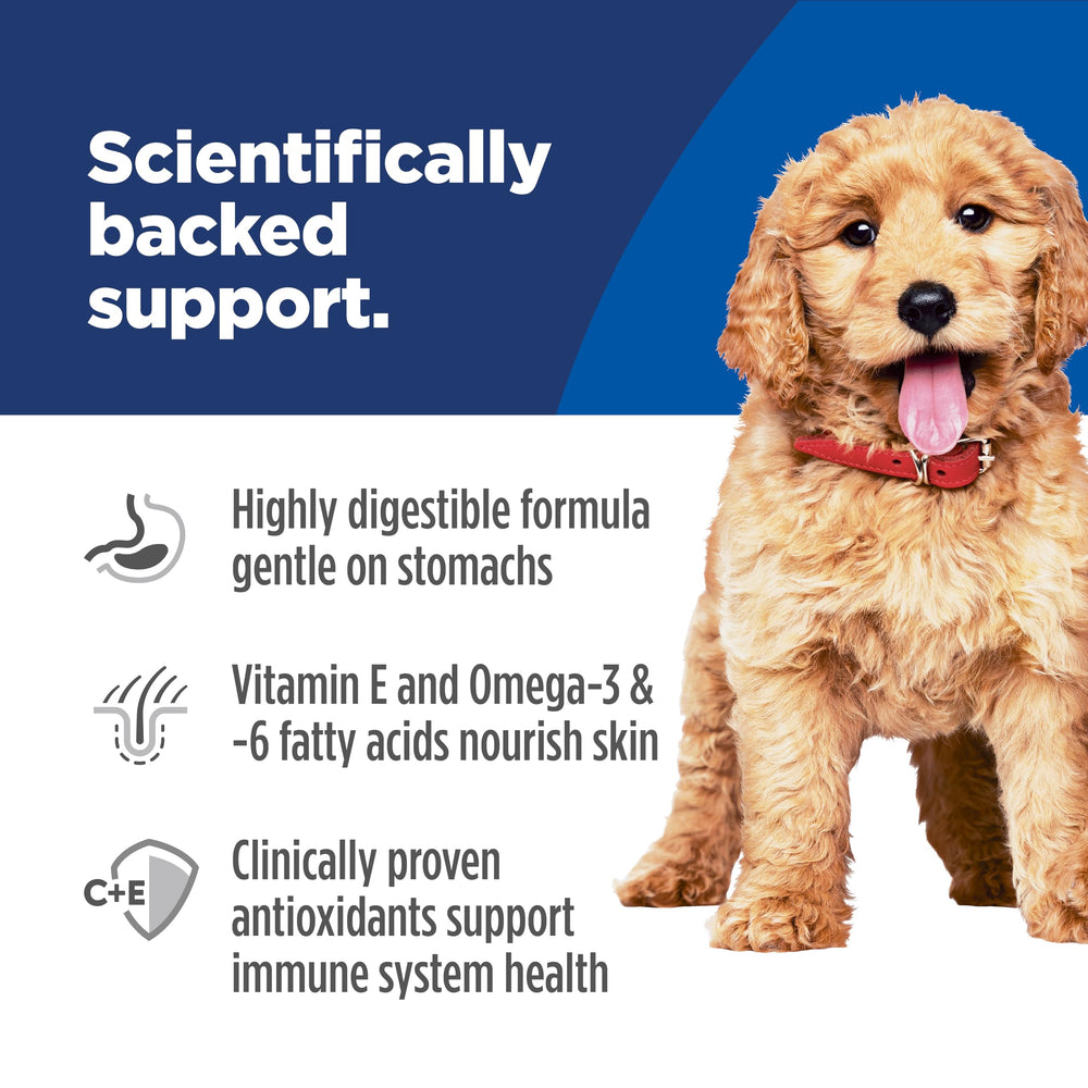 Hill's Science Diet Puppy DHA supports brain and eyes