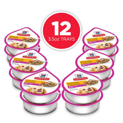 Serving Hill's Science Diet Puppy Small & Mini from a ready-to-serve tray.