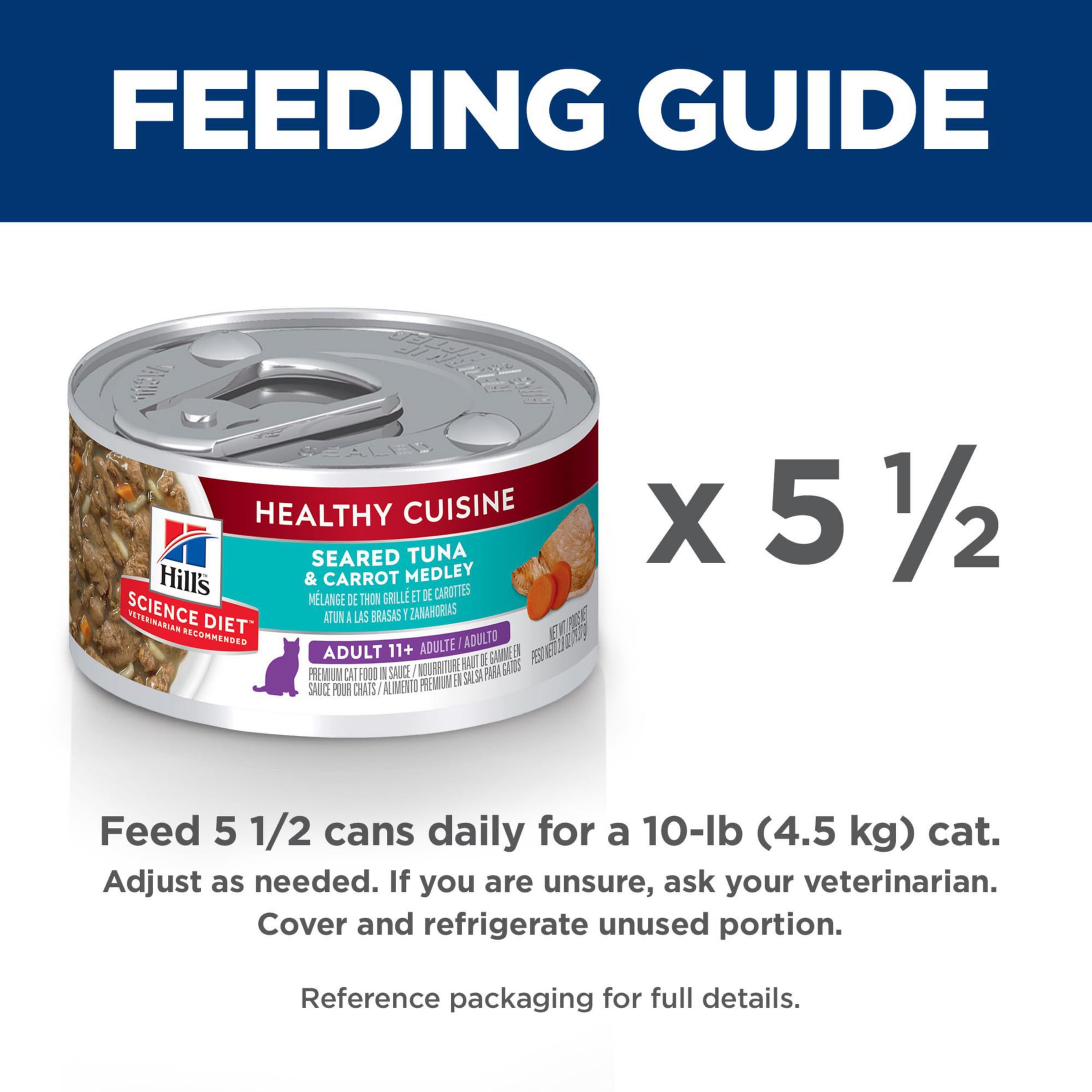 Hill's Science Diet Senior 11+ USA-made with global ingredients packaging