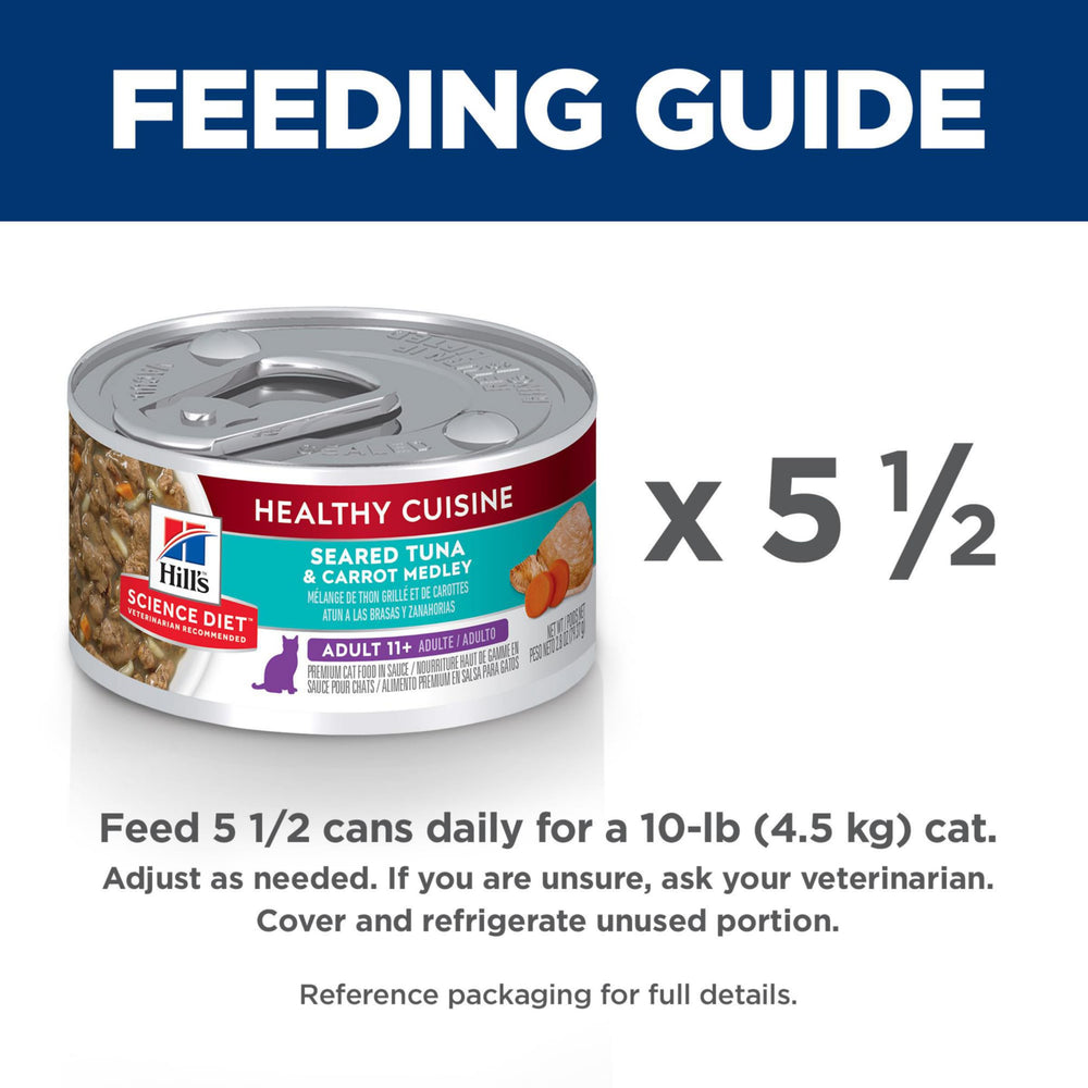 Hill's Science Diet Senior 11+ USA-made with global ingredients packaging