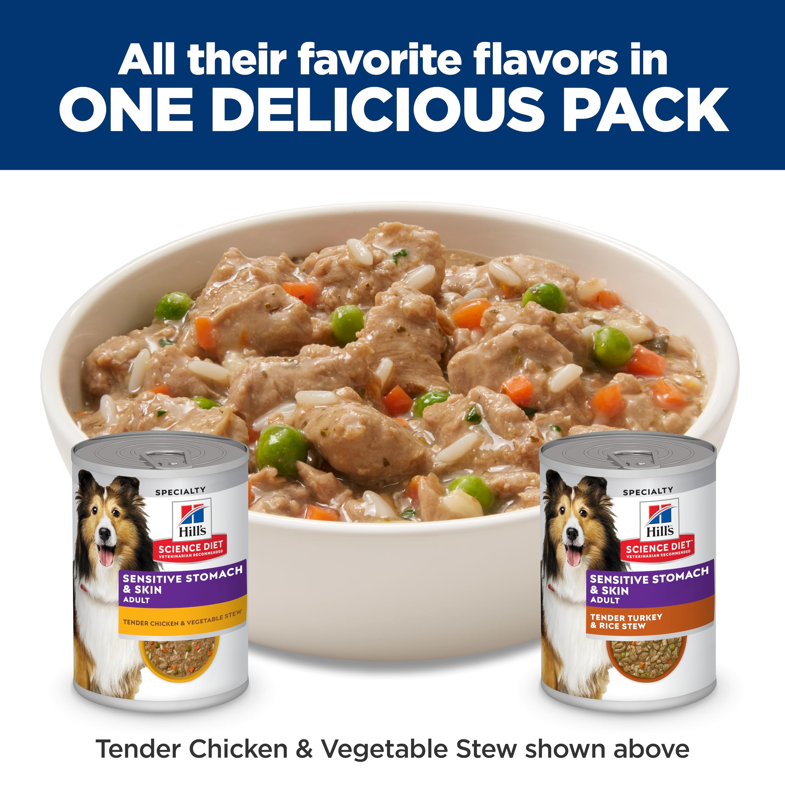 Vitamin E and Omega-6 in Hill's Science Diet supporting skin and coat.