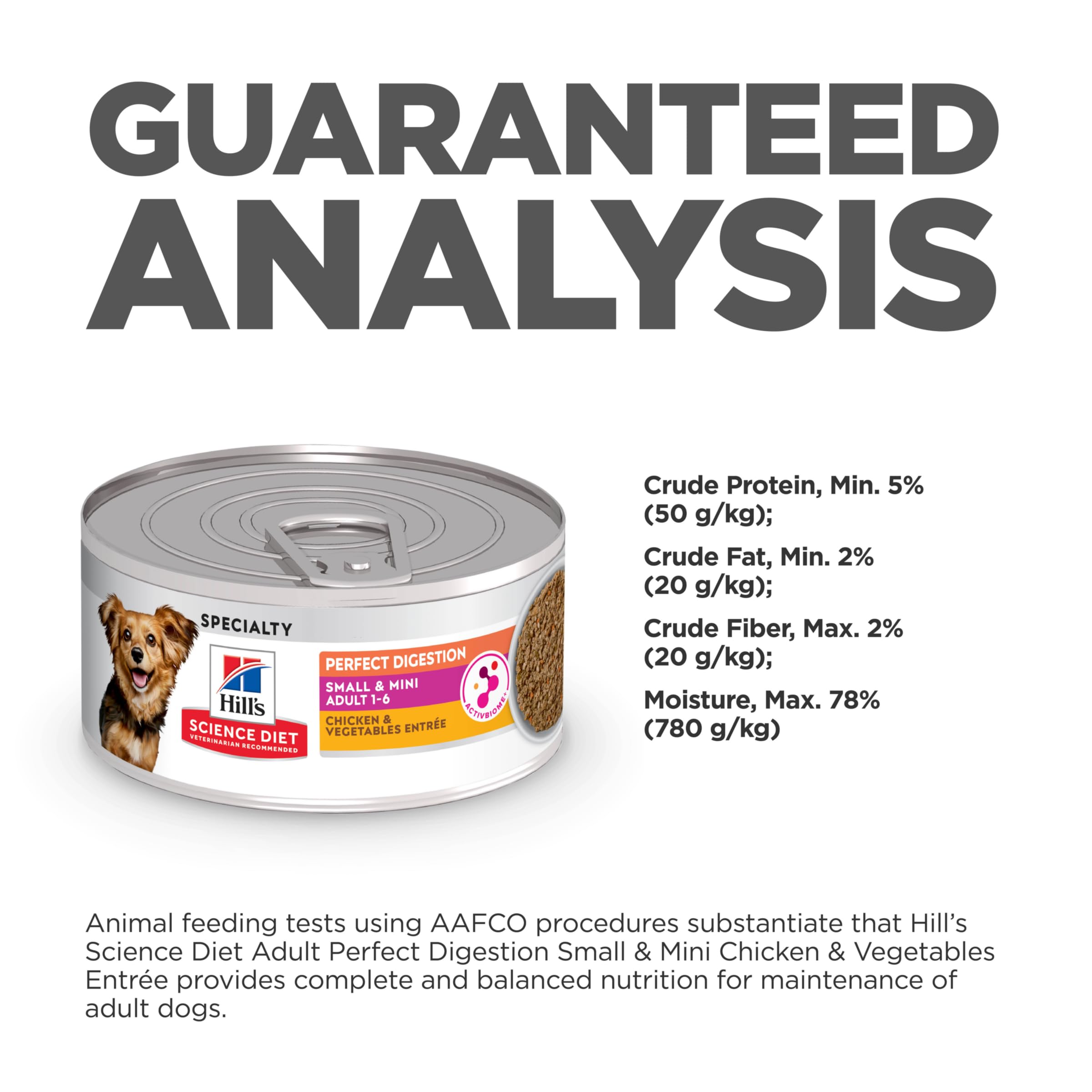 Hill's Science Diet small mini serving can ready for serving