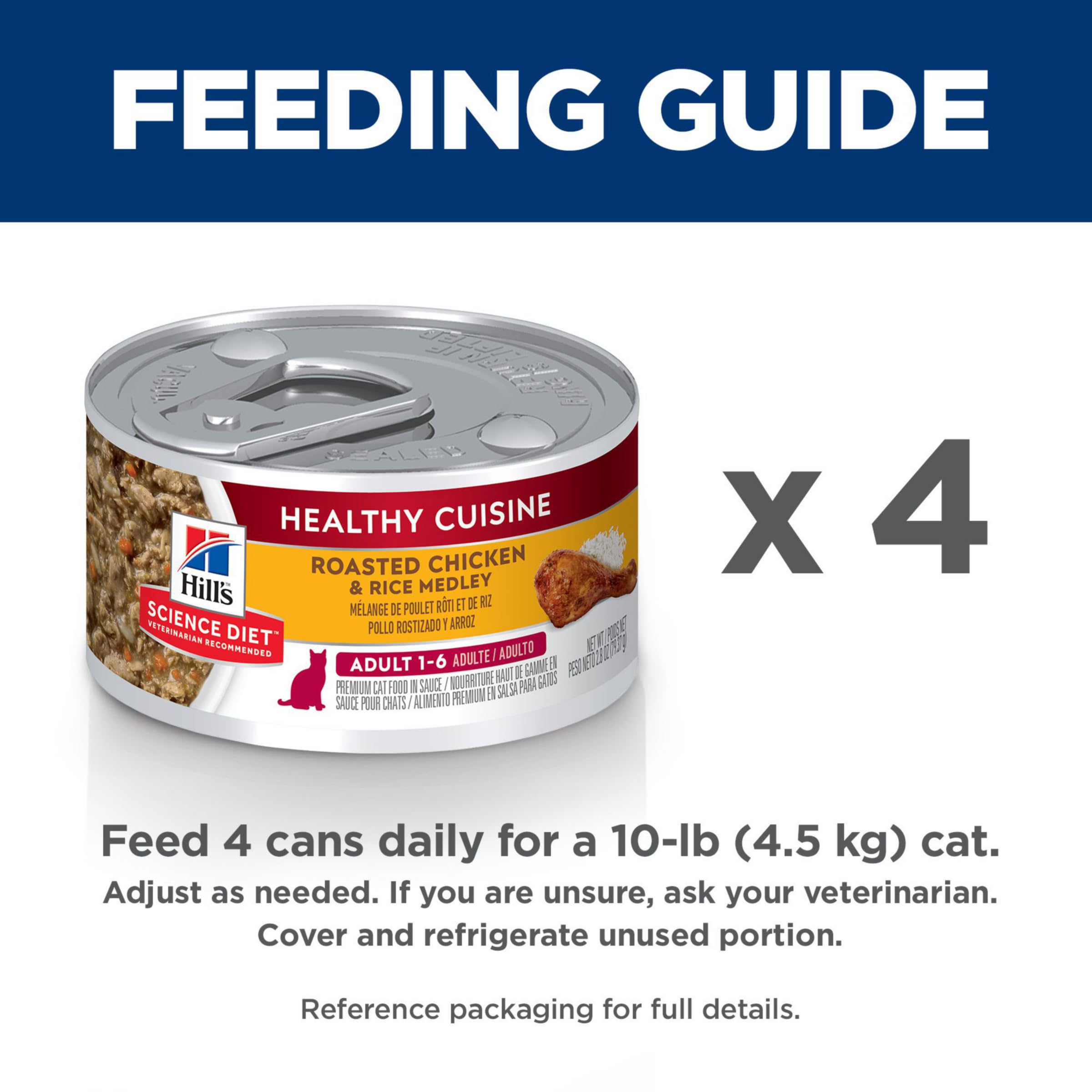 Hill's Science Diet ready-to-use USA-made ingredients emphasize quality nutrition.
