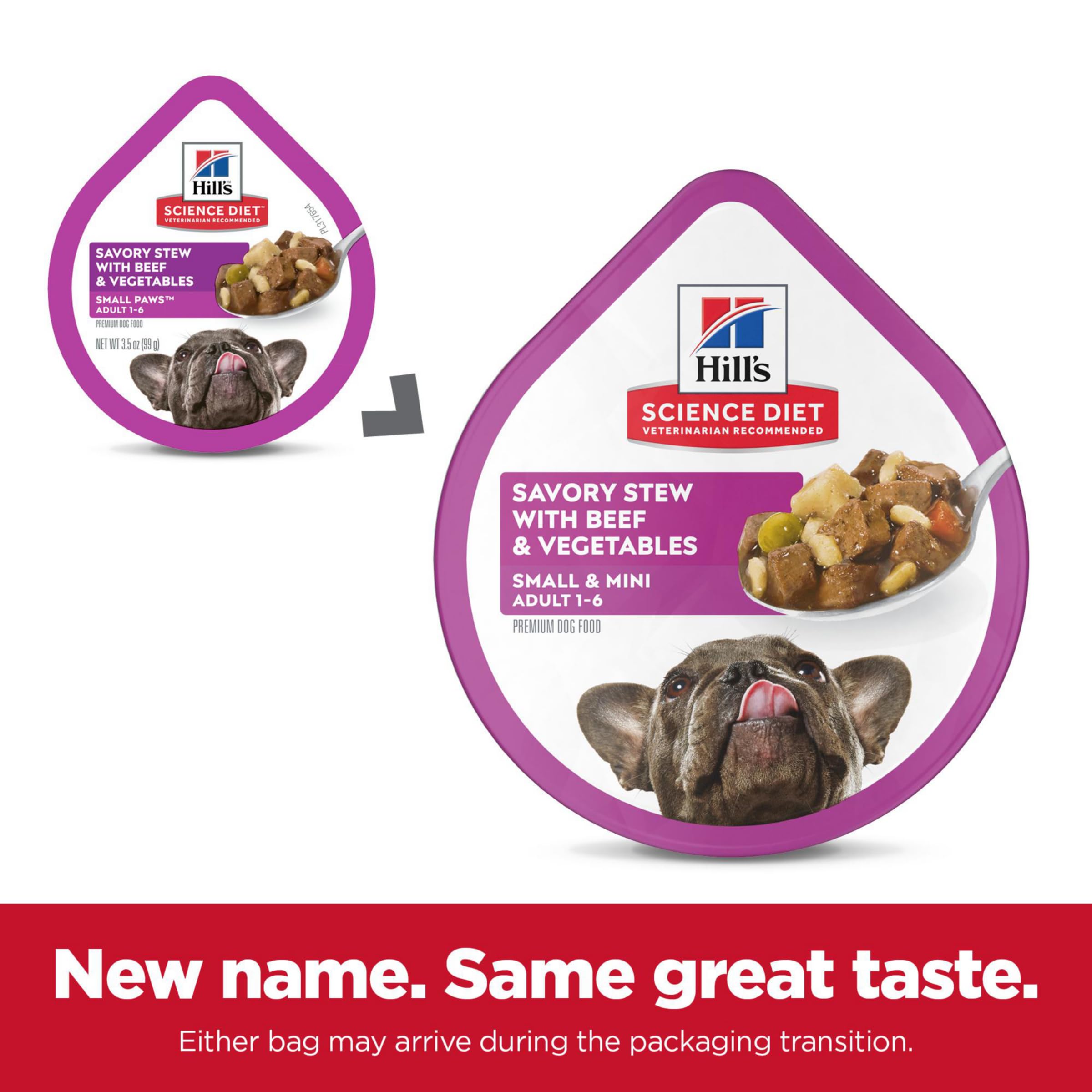 Hill's Science Diet veterinarians' preferred brand badge on packaging.