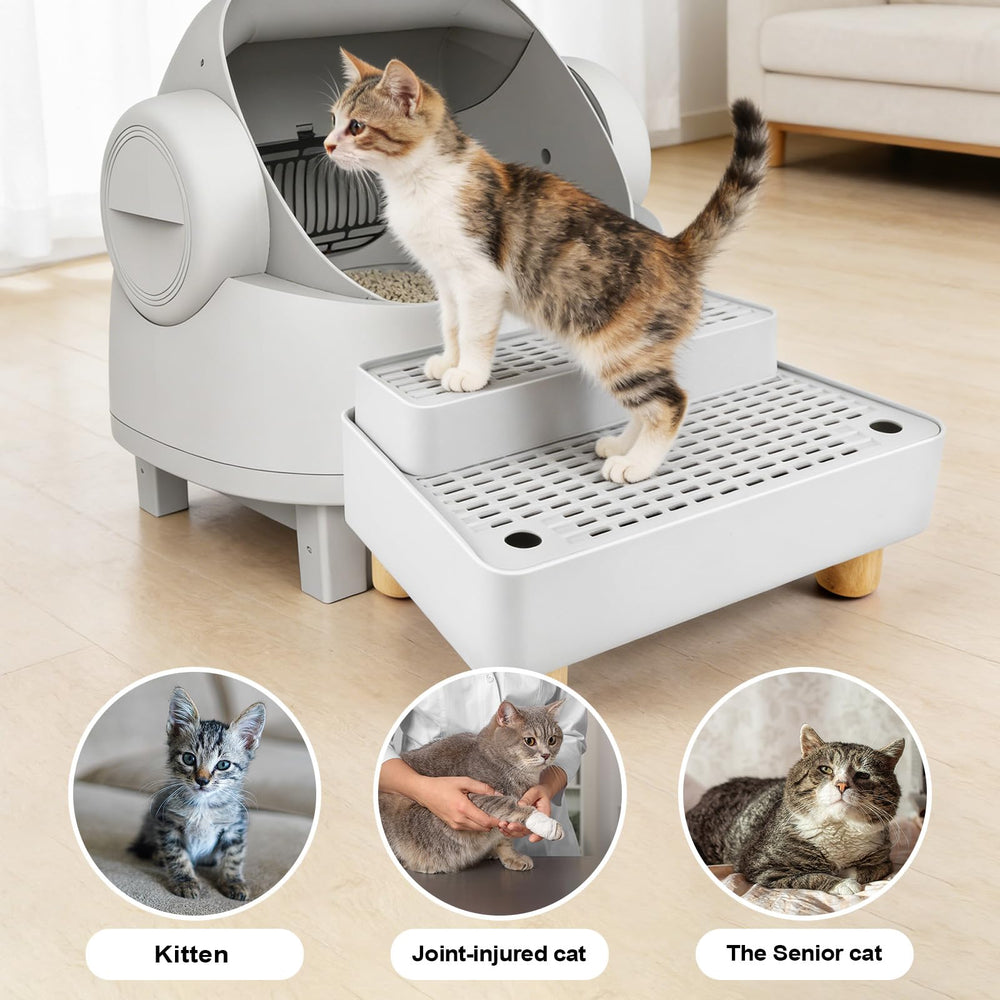 Himake anti-slip textured surface stays grippy on wet paws.
