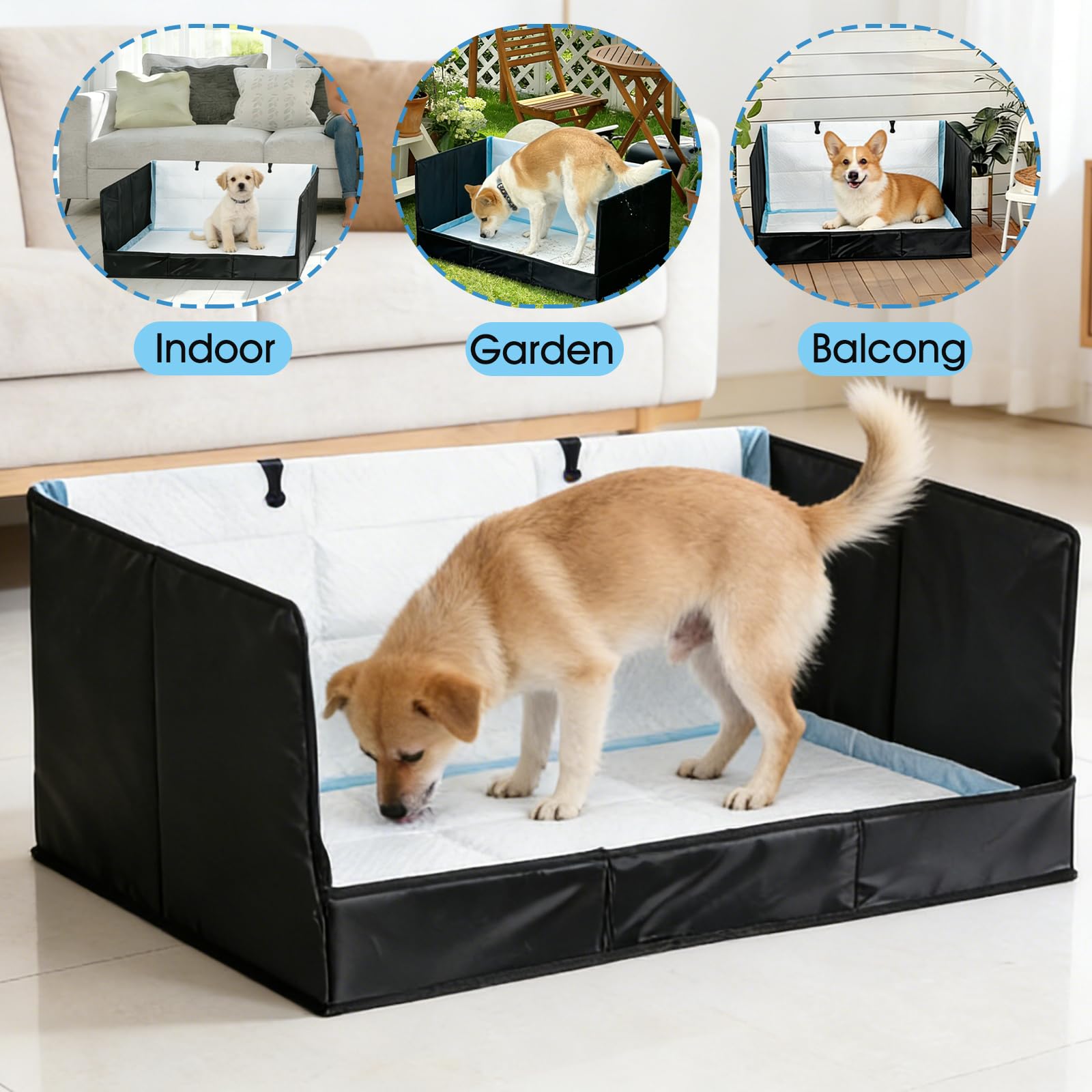 Himake clips secure pads for tidy changes