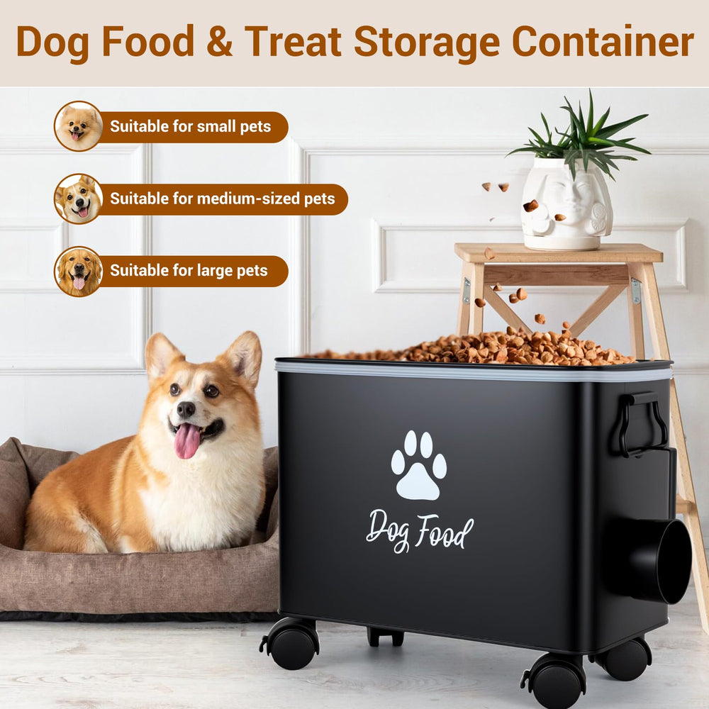 Himake airtight lid sealing for fresher kibble and protection