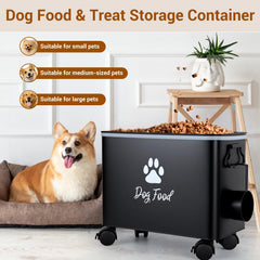 Himake airtight lid sealing for fresher kibble and protection