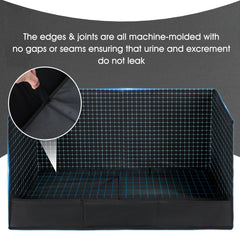 Himake pee pad holder foldable design enables quick setup and portability