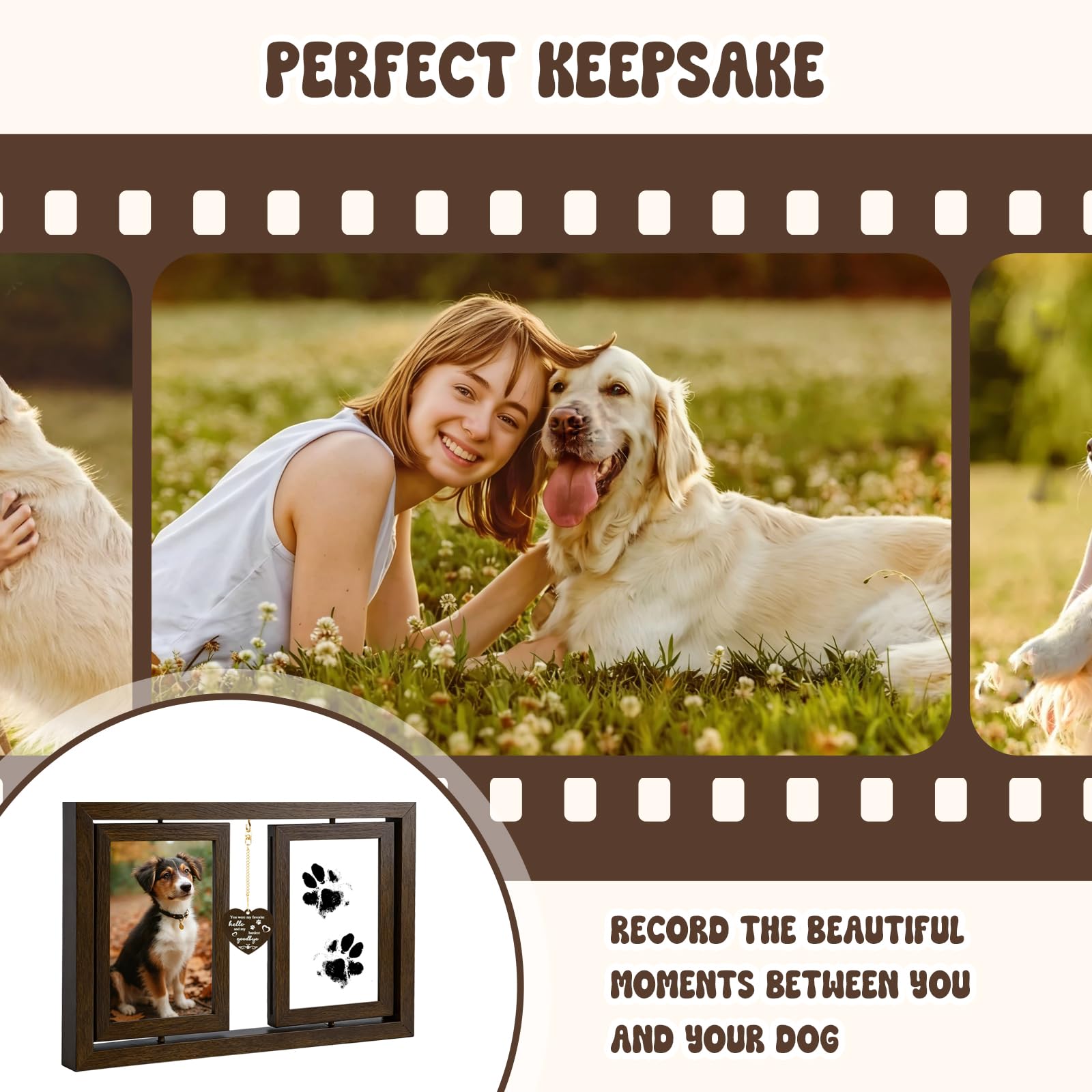 Himake sympathy gift for dog lovers to honor a companion