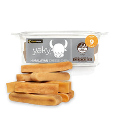 Chewmeter Yaky Himalayan Cheese Chews in sealed packaging for freshness.