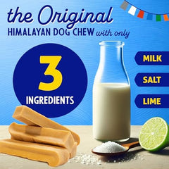 Himalayan Dog Chew chicken flavor closeup showing savory chew