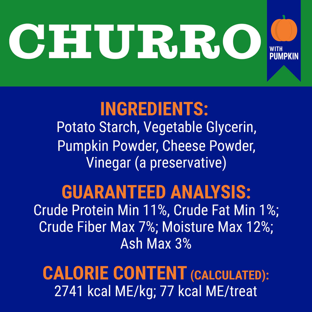 Himalayan Dog Chew Churro 6 inch texture view highlights soft density
