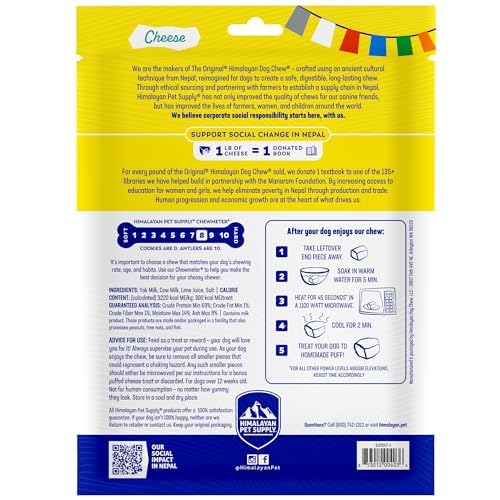 Himalayan Dog Chew handcrafted traditional recipe closeup
